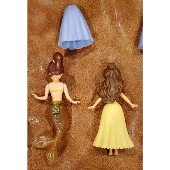 Disney Princess Magic Clip Polly Pockets Ariel Mermaid Sisters Sebastián Others - Picture 7 of 10